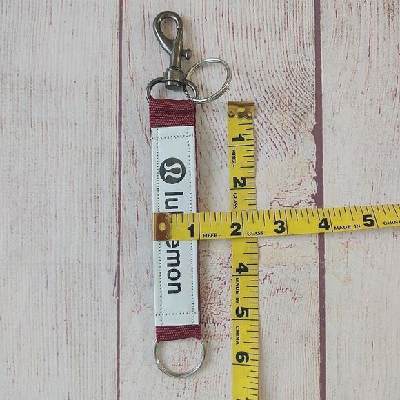 Lululemon handmade credit card ID coin holder keychain set - Picture 7 of 8